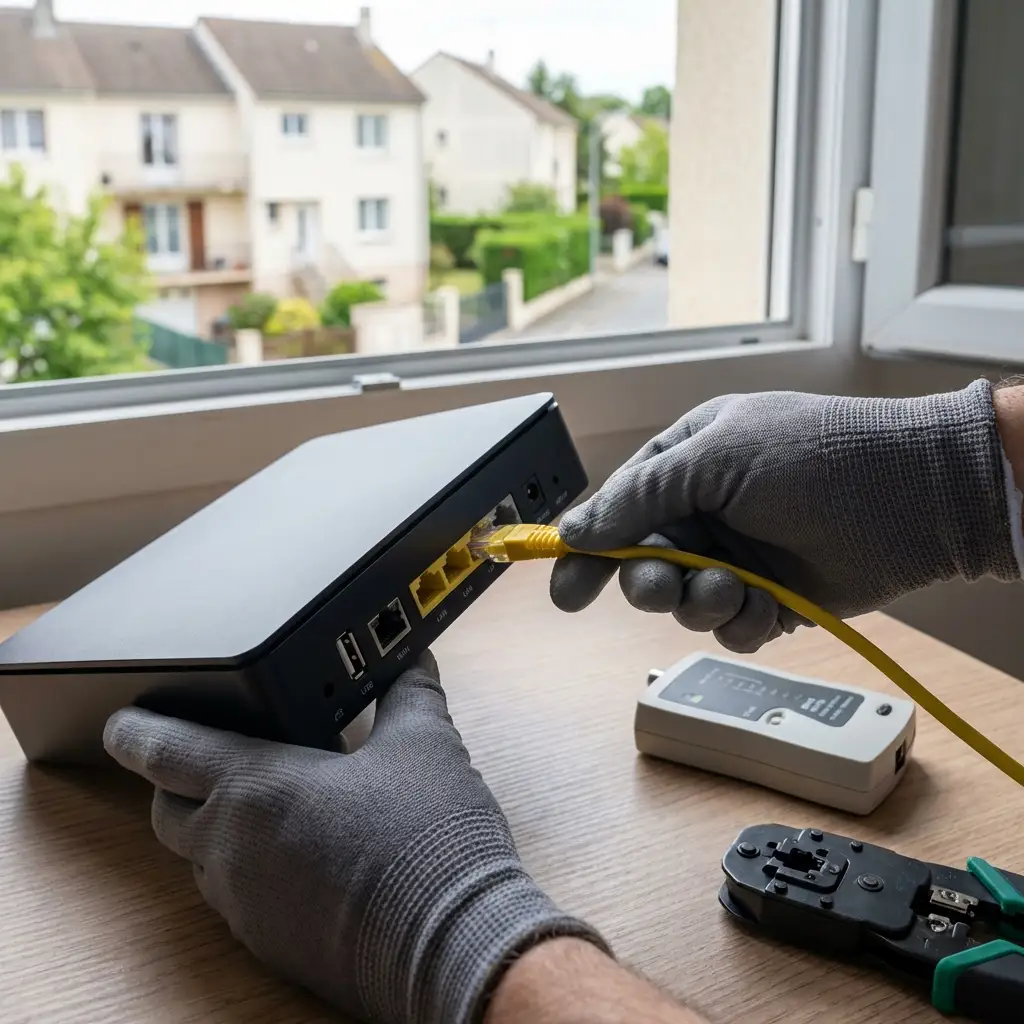 Réseaux Wi-Fi professionnels et câblage informatique