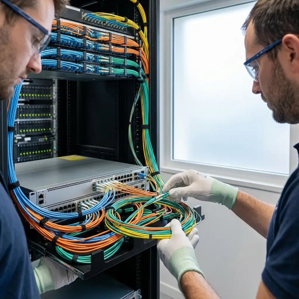 Connectivité très haut débit : fibre, GTR et SD-WAN
